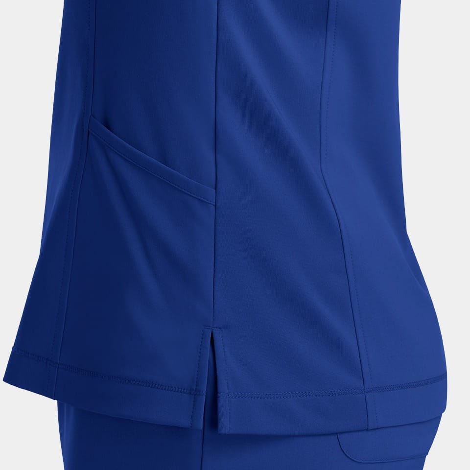Women's Notched Neck Top | 4802
