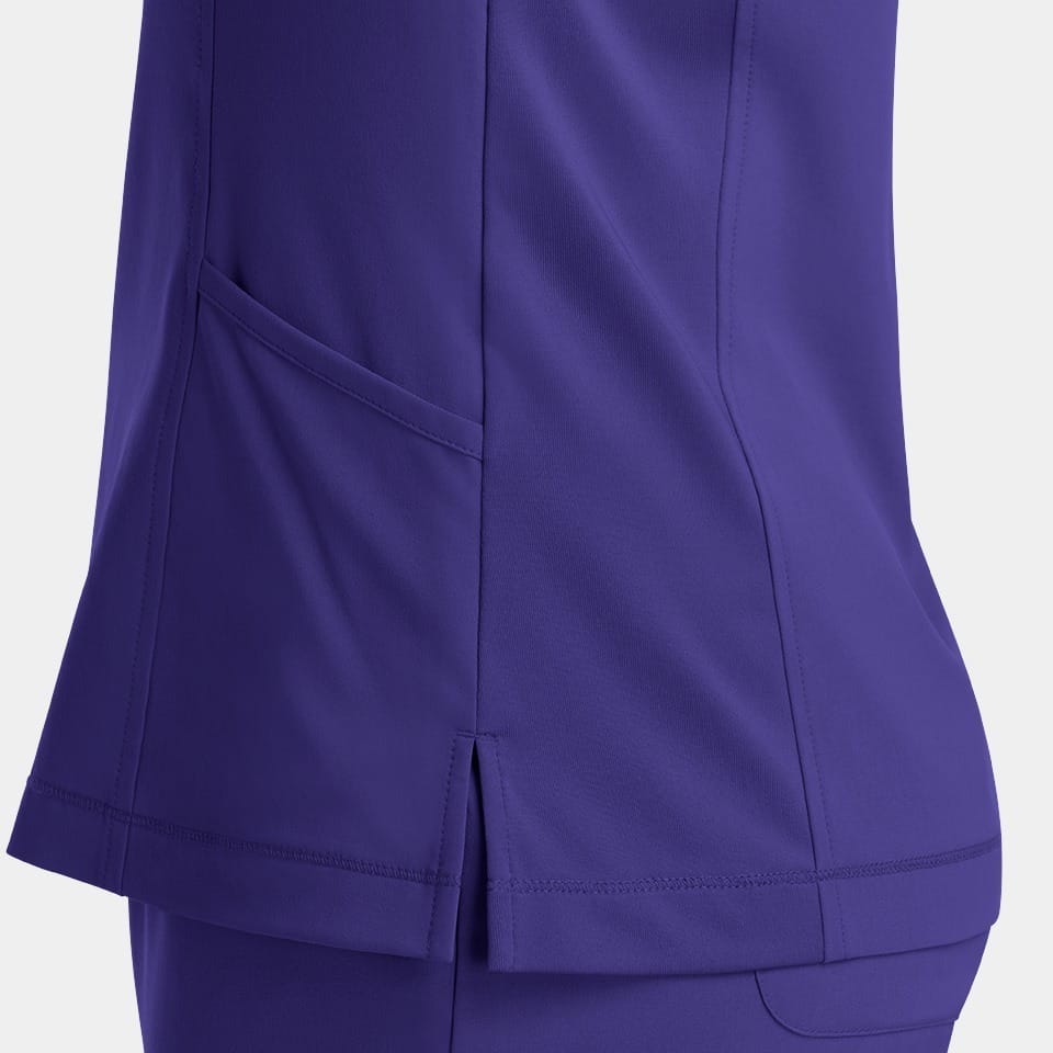 Women's Notched Neck Top | 4802