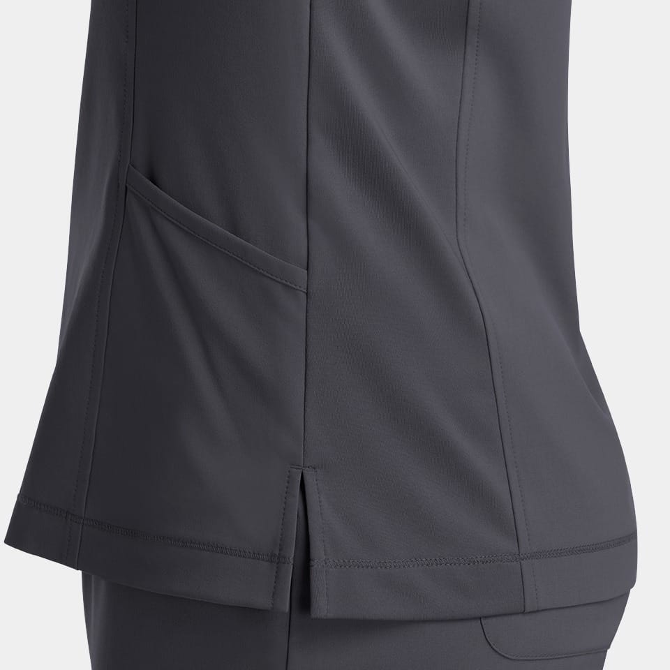 Women's Notched Neck Top | 4802