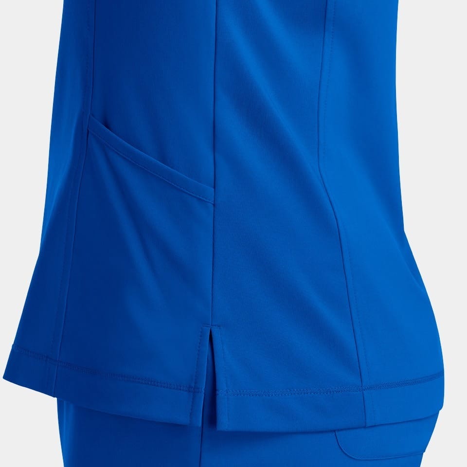 Women's Notched Neck Top | 4802