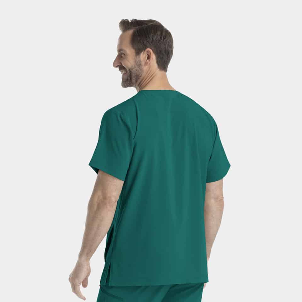 Men's V-Neck Scrub Top | 4851