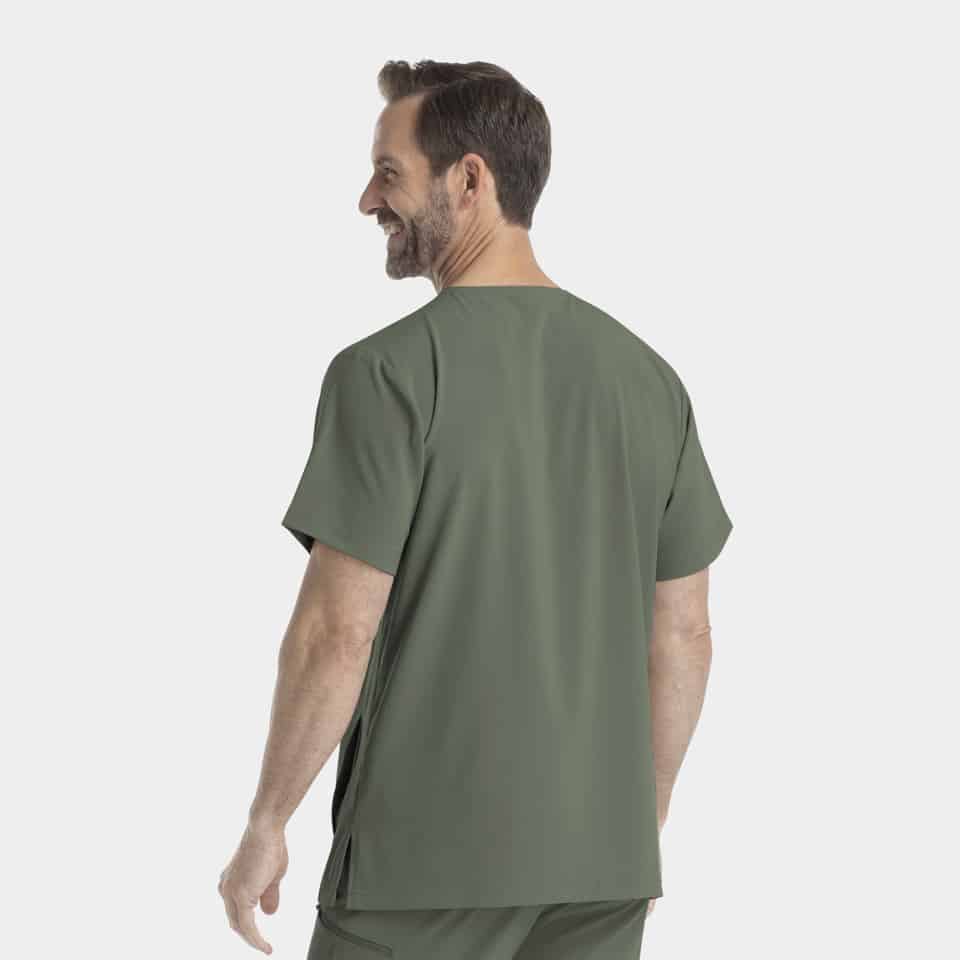 Men's V-Neck Scrub Top | 4851