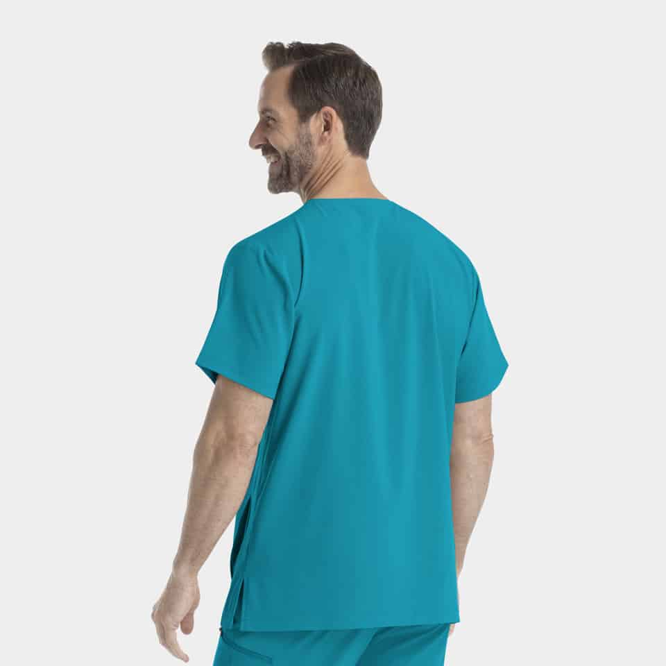 Men's V-Neck Scrub Top | 4851