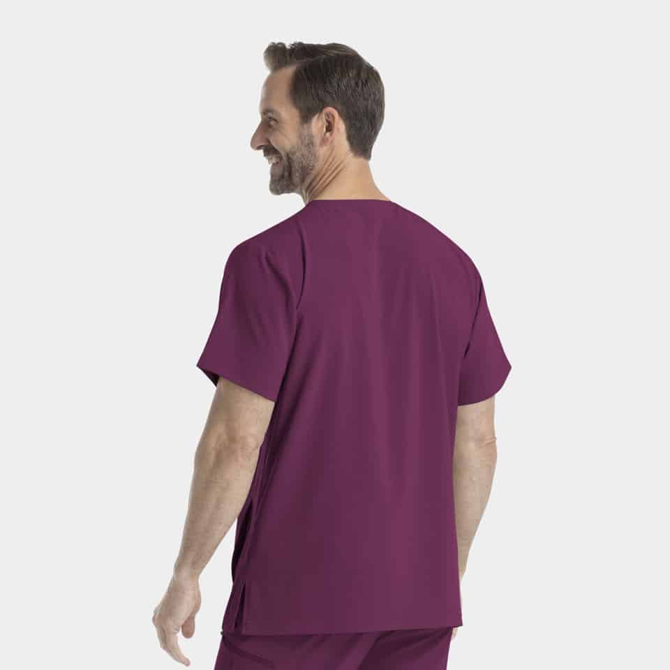 Men's V-Neck Scrub Top | 4851