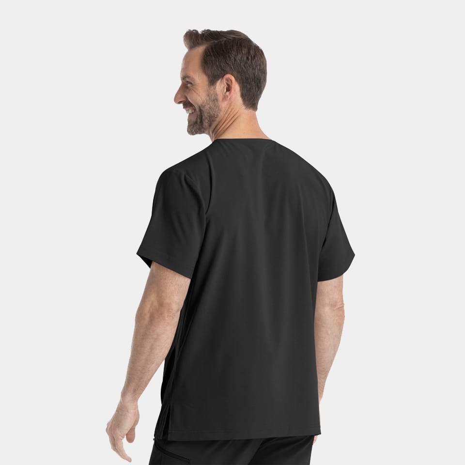 Men's V-Neck Scrub Top | 4851
