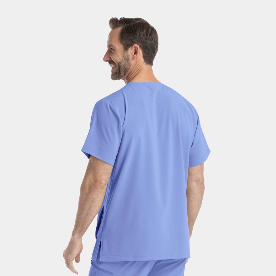 Men's V-Neck Scrub Top | 4851