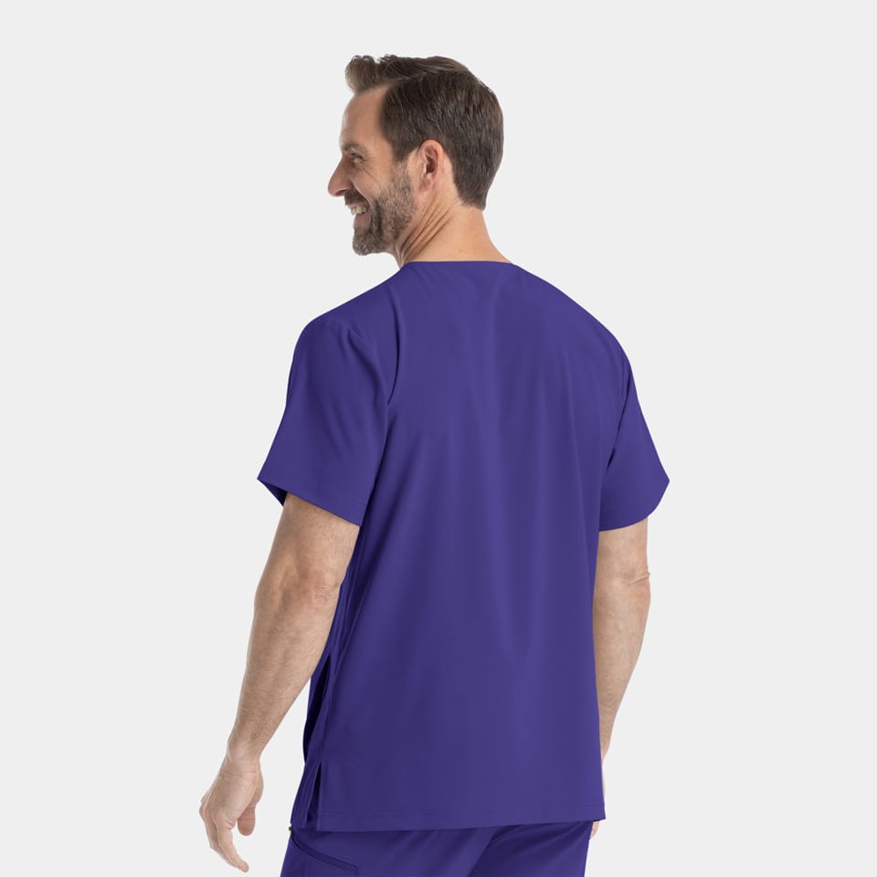 Men's V-Neck Scrub Top | 4851