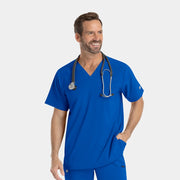 Men's V-Neck Scrub Top | 4851