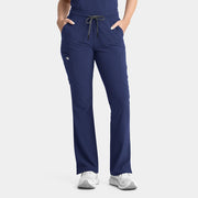 Yoga Waistband Flare Scrub Pants | 9813