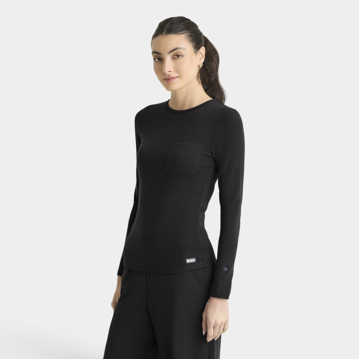 Origin 1-Pocket Crew Neck Long Sleeve Tee | GRGK322
