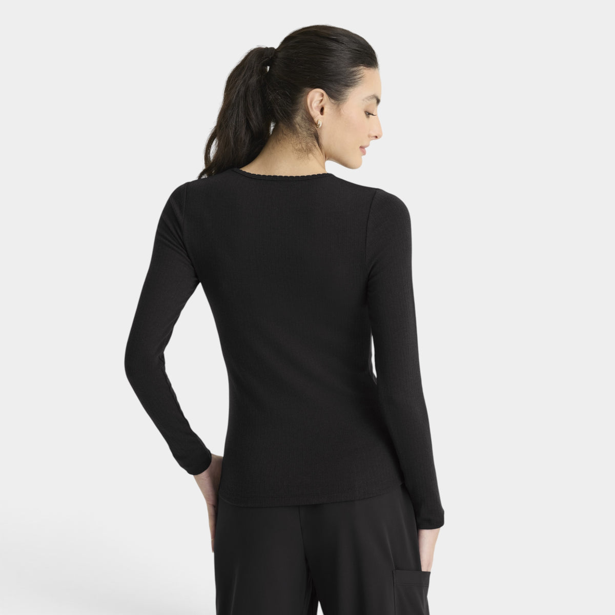 Origin 1-Pocket Crew Neck Long Sleeve Tee | GRGK322