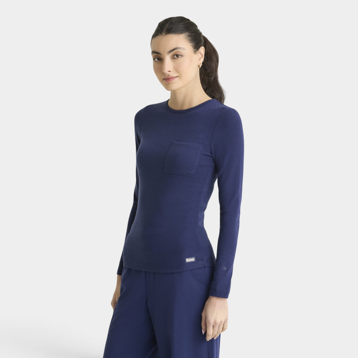 Origin 1-Pocket Crew Neck Long Sleeve Tee | GRGK322
