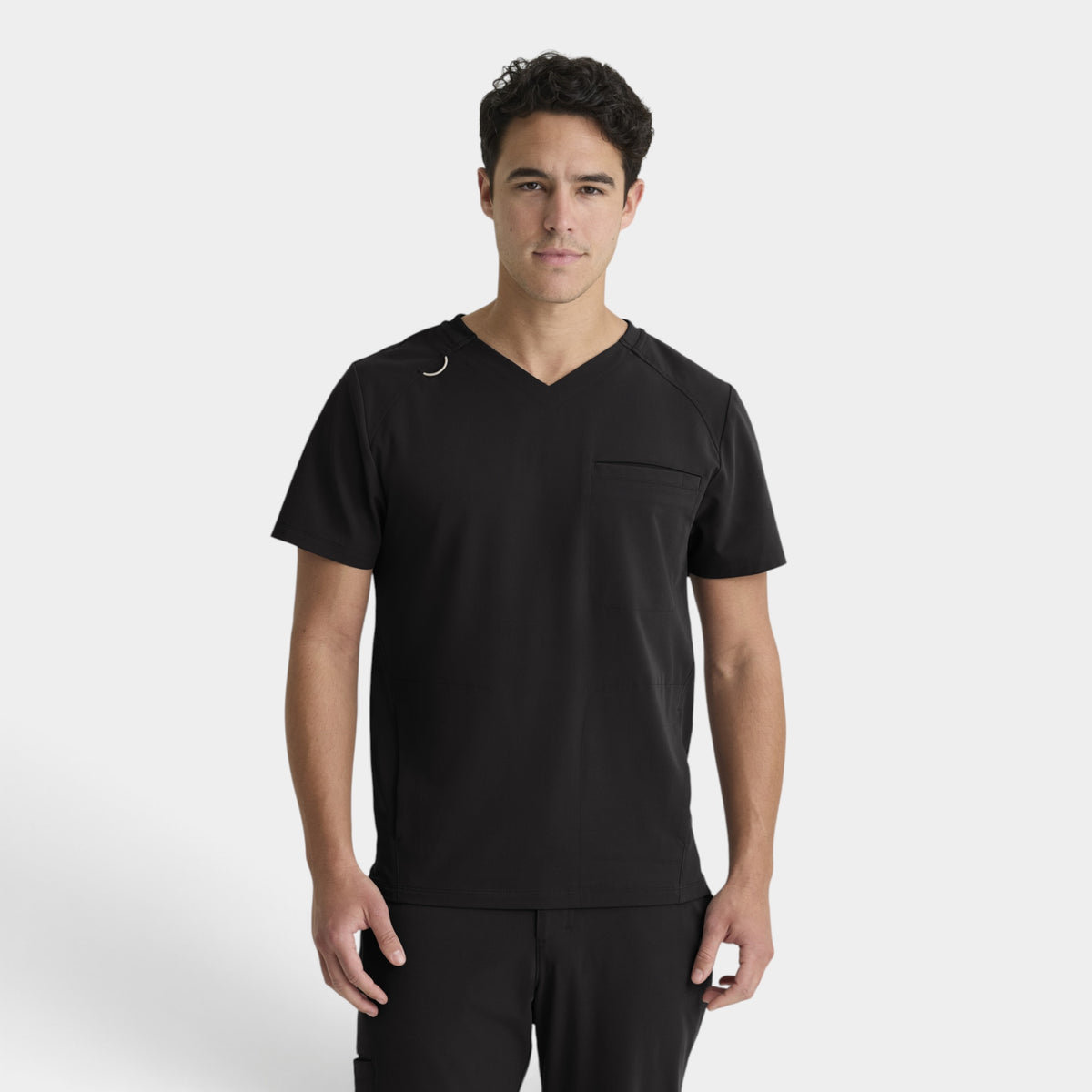 Phoenix 3-Pocket Rib Knit V-Neck Top | GRGT314