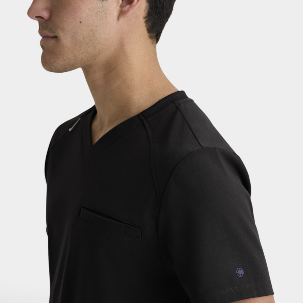 Phoenix 3-Pocket Rib Knit V-Neck Top | GRGT314