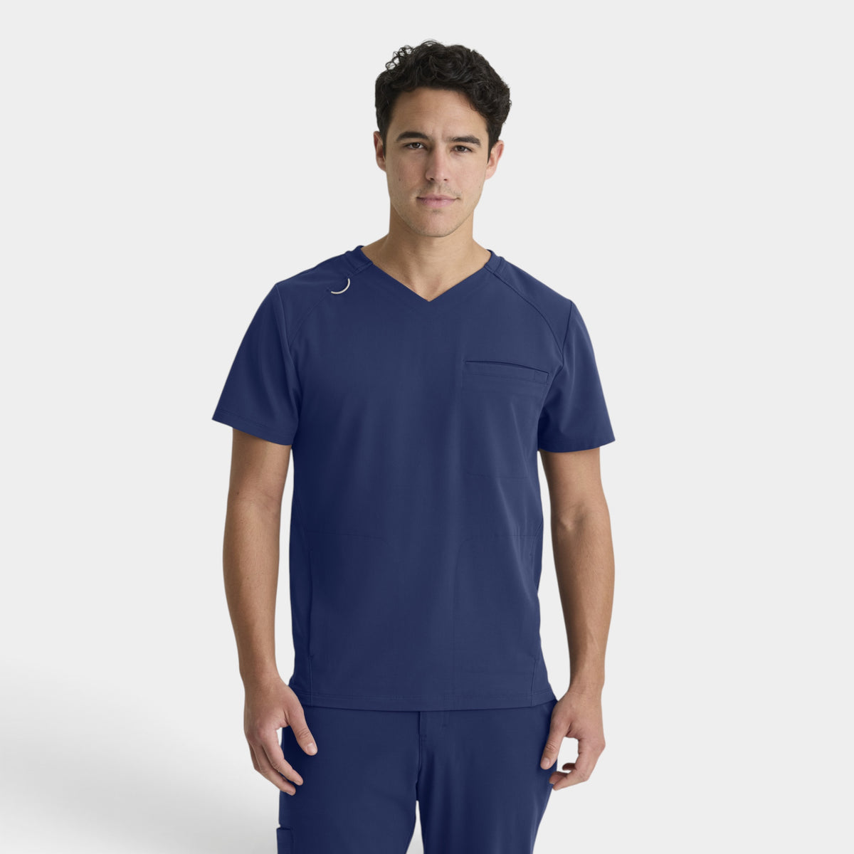 Phoenix 3-Pocket Rib Knit V-Neck Top | GRGT314