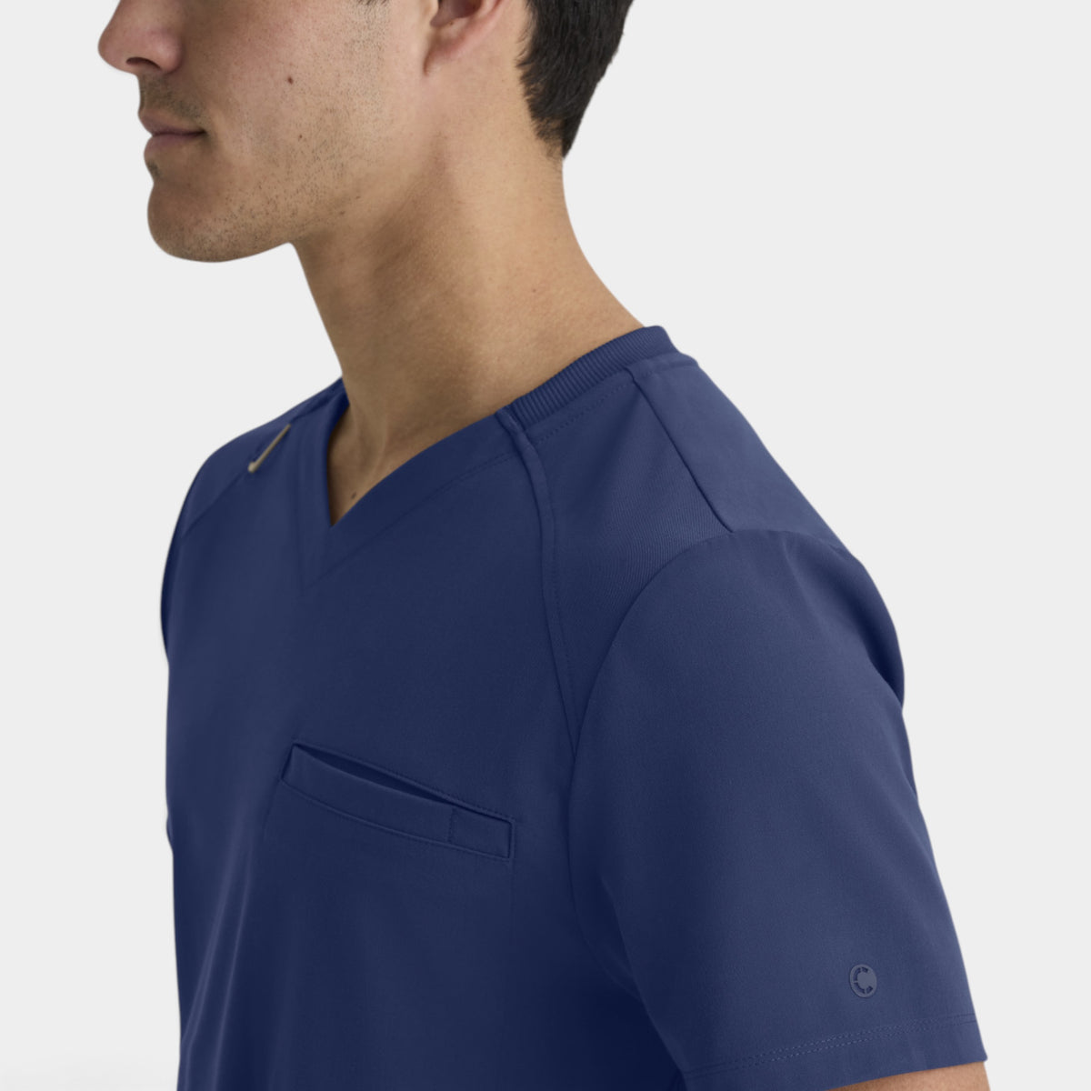 Phoenix 3-Pocket Rib Knit V-Neck Top | GRGT314