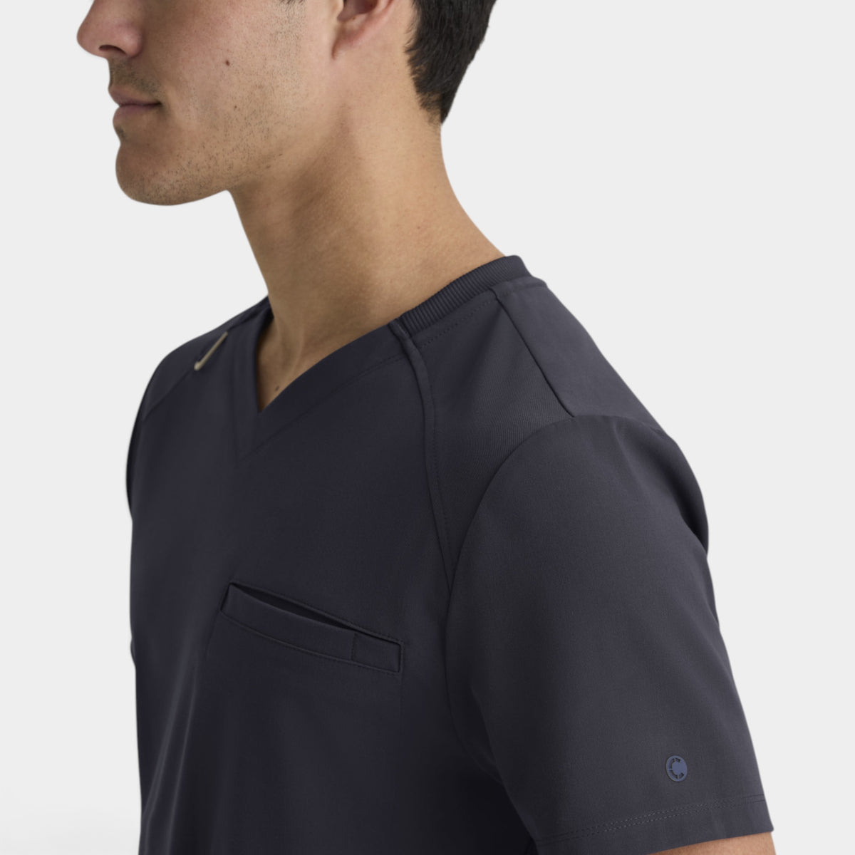 Phoenix 3-Pocket Rib Knit V-Neck Top | GRGT314