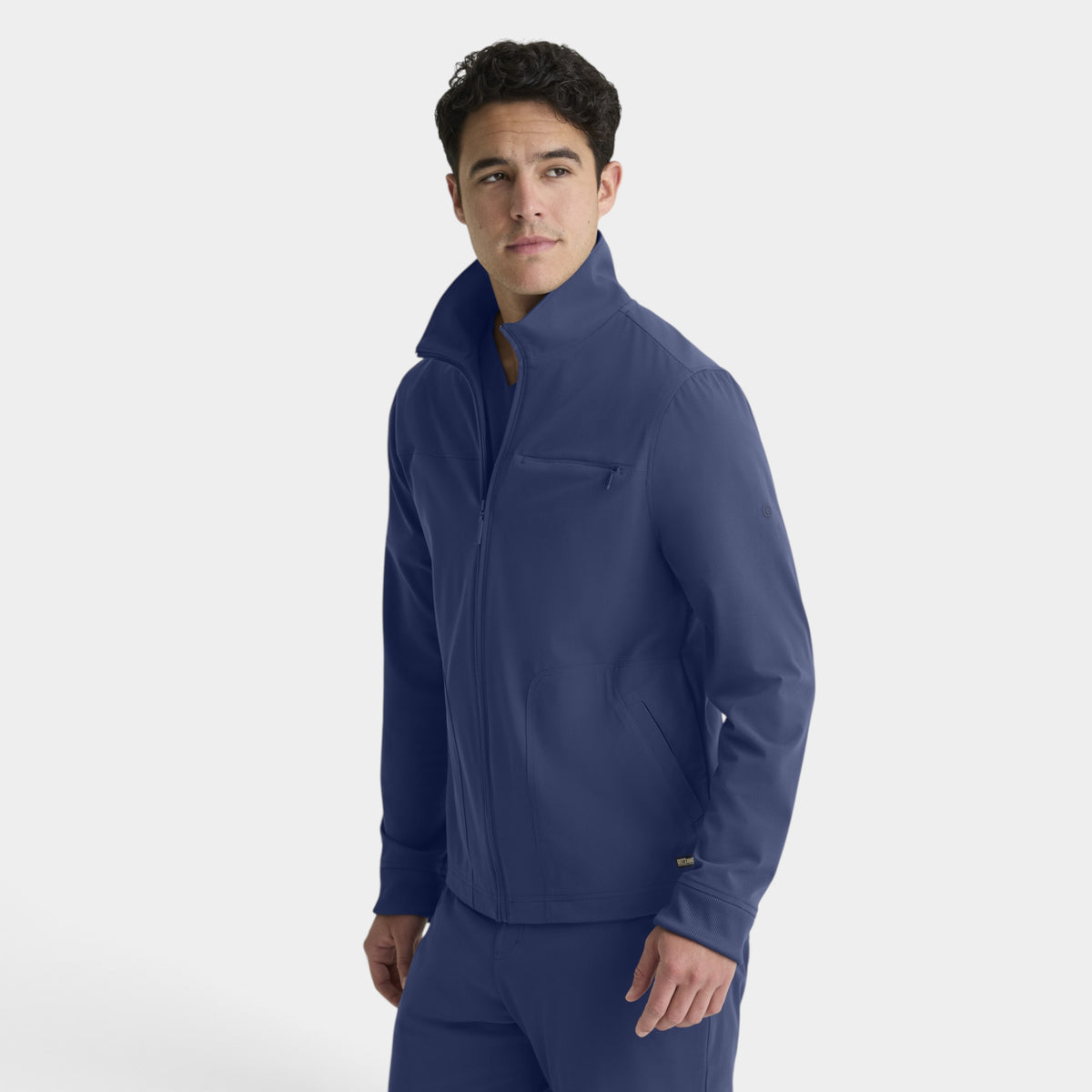 Phoenix 5-Pocket Collared Zip-Front Warm-Up Jacket | GRGW938