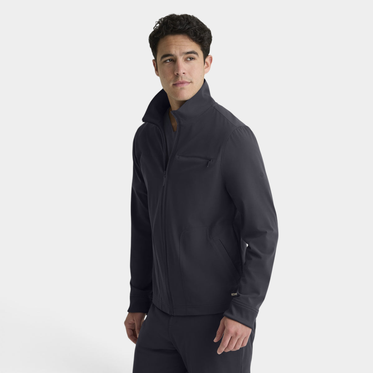 Phoenix 5-Pocket Collared Zip-Front Warm-Up Jacket | GRGW938