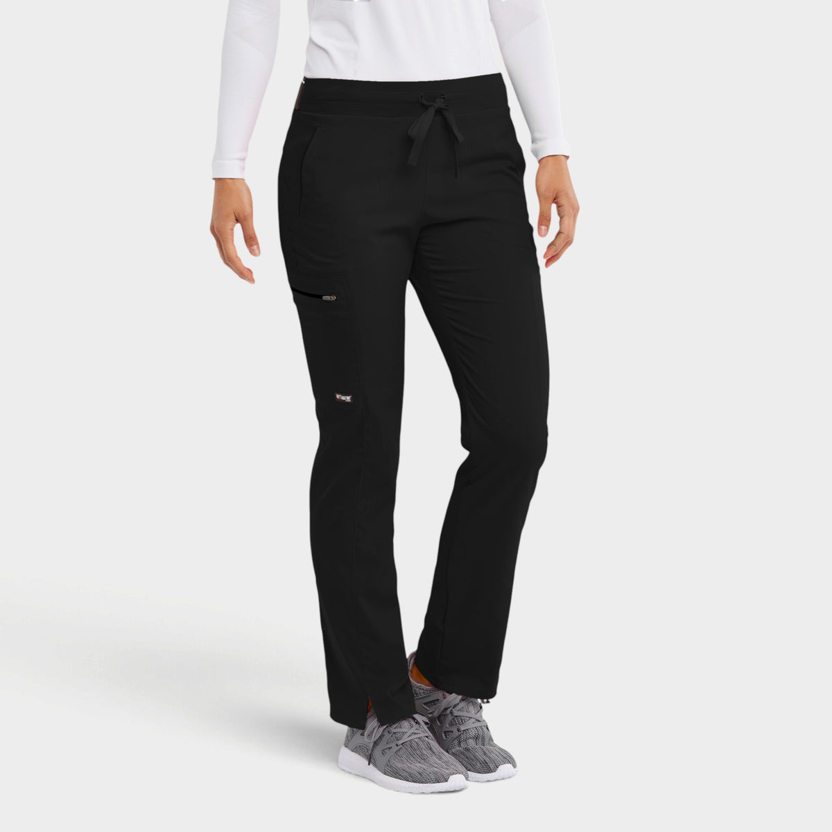 Kim 3-Pocket Mid-Rise Straight Leg Pant | GRSP500
