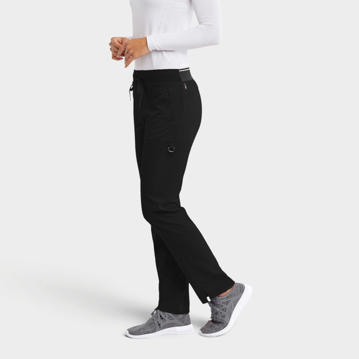 Kim 3-Pocket Mid-Rise Straight Leg Pant | GRSP500