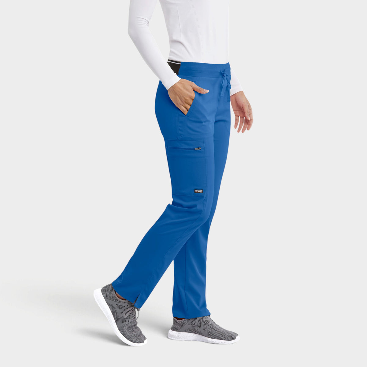 Kim 3-Pocket Mid-Rise Straight Leg Pant | GRSP500