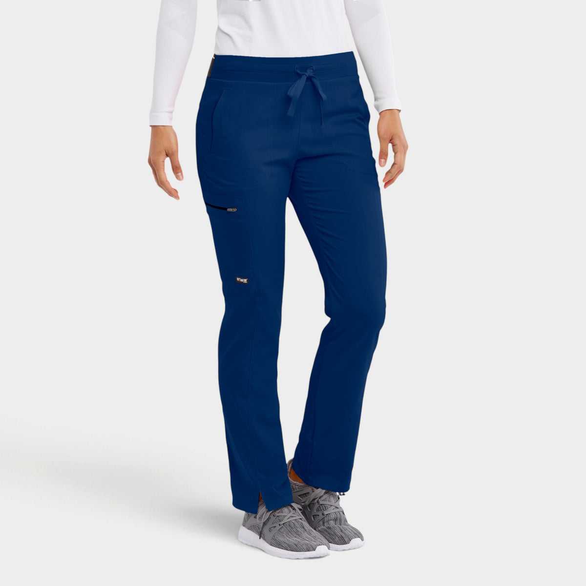 Kim 3-Pocket Mid-Rise Straight Leg Pant | GRSP500