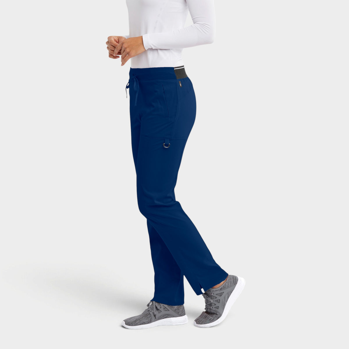 Kim 3-Pocket Mid-Rise Straight Leg Pant | GRSP500