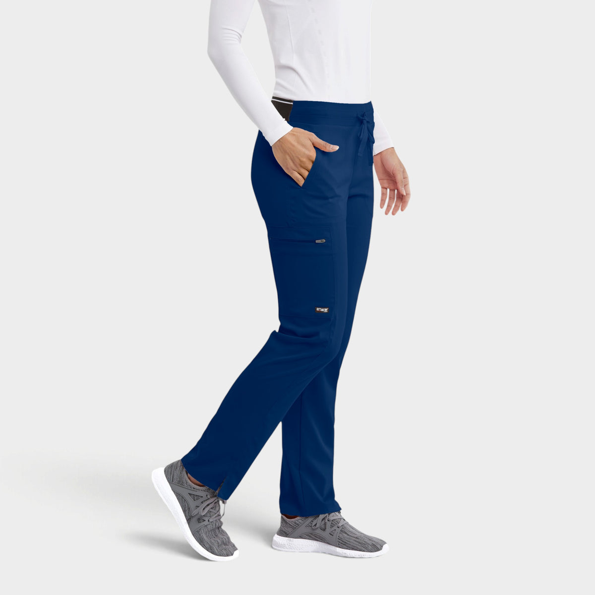 Kim 3-Pocket Mid-Rise Straight Leg Pant | GRSP500