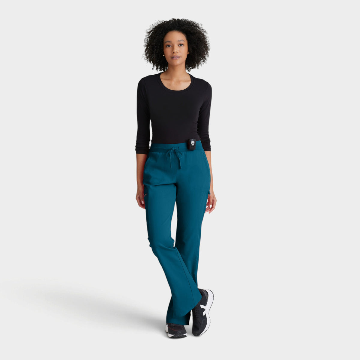 Kim 3-Pocket Mid-Rise Straight Leg Pant | GRSP500