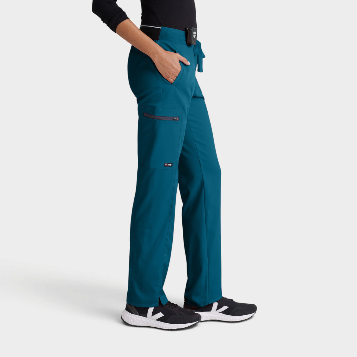 Kim 3-Pocket Mid-Rise Straight Leg Pant | GRSP500