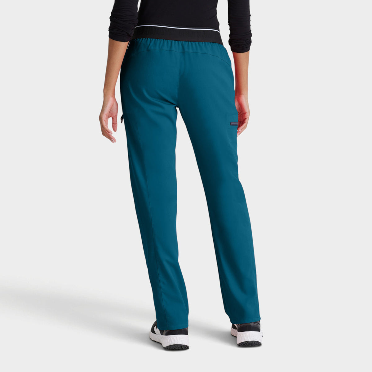 Kim 3-Pocket Mid-Rise Straight Leg Pant | GRSP500