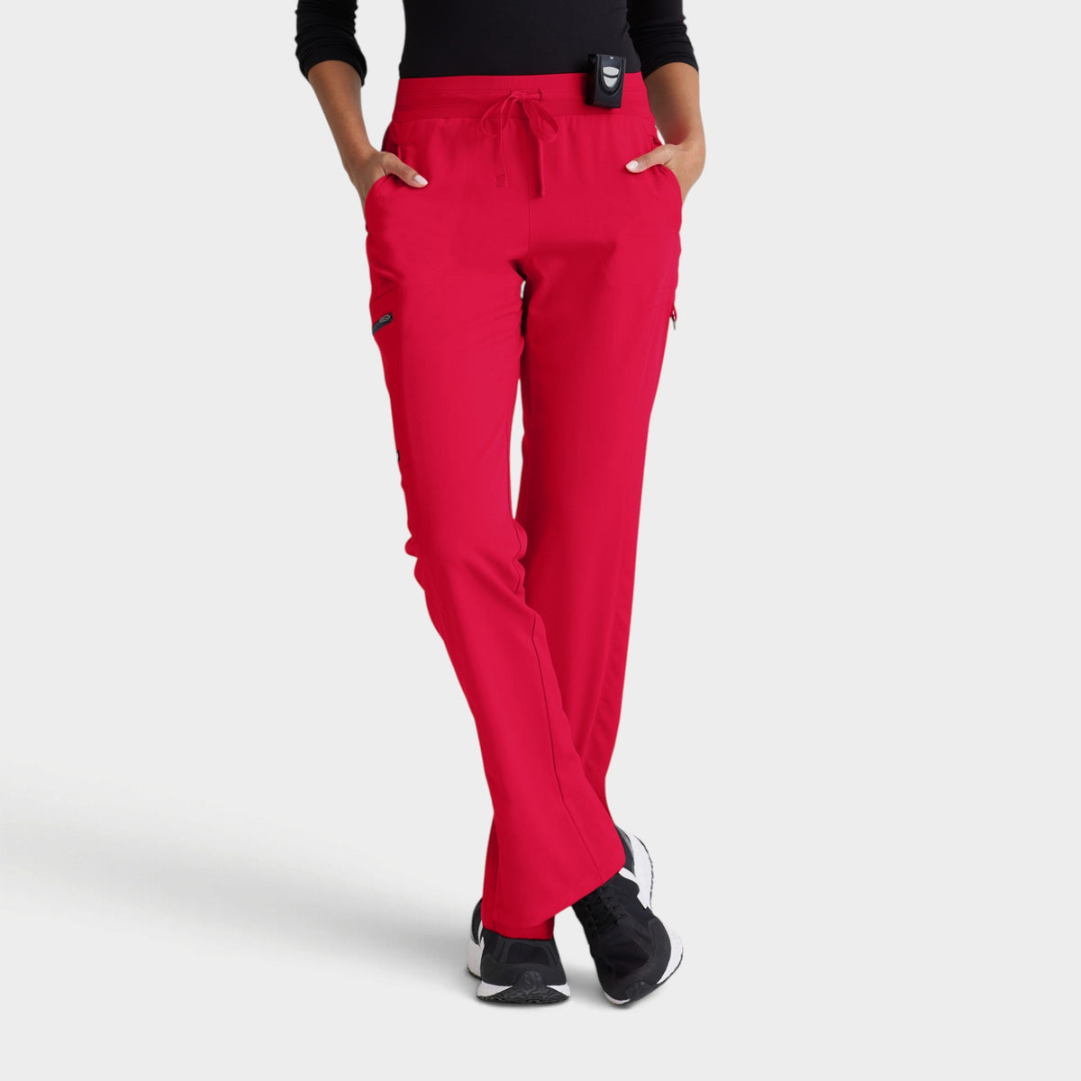 Kim 3-Pocket Mid-Rise Straight Leg Pant | GRSP500