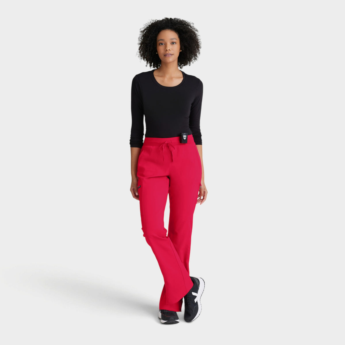 Kim 3-Pocket Mid-Rise Straight Leg Pant | GRSP500