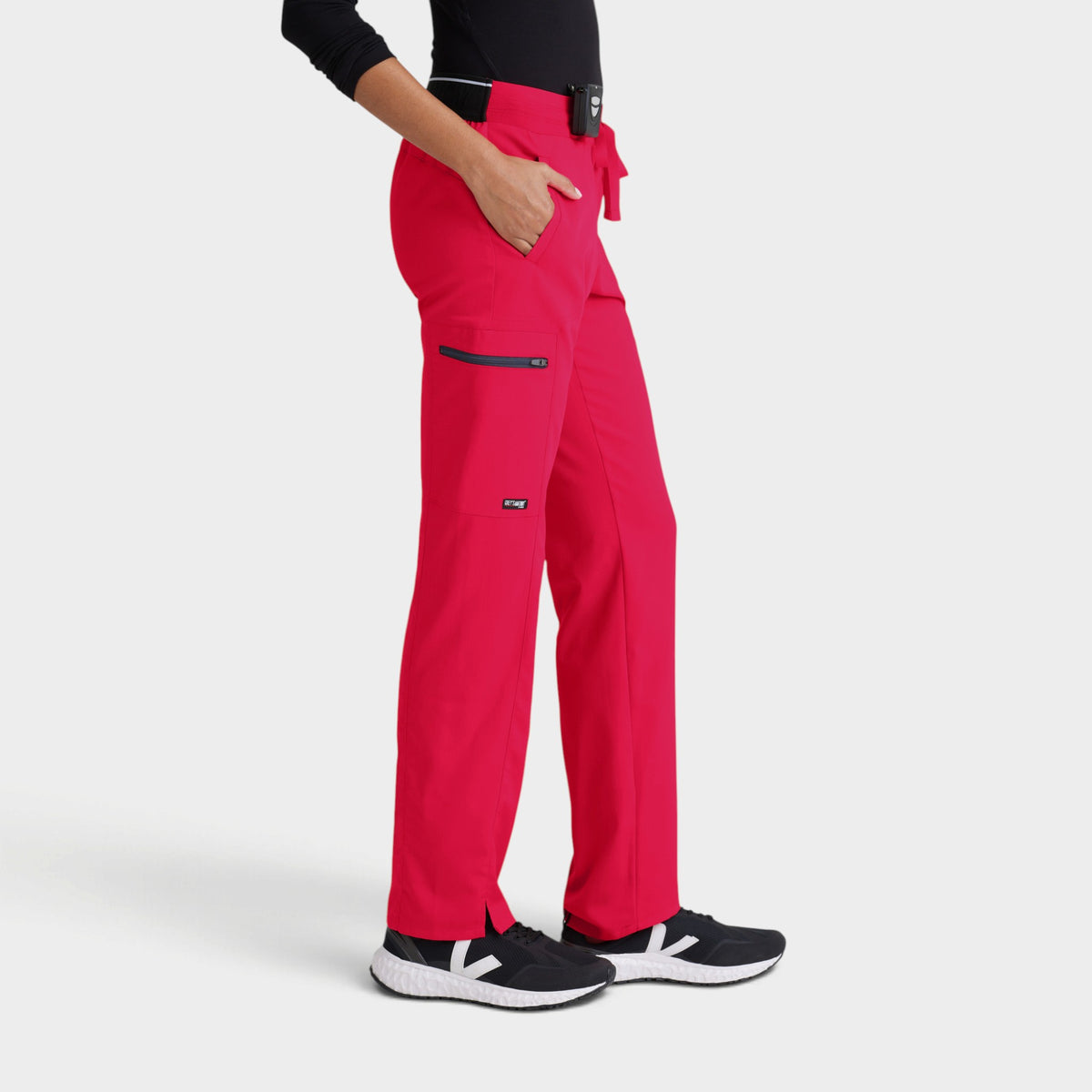 Kim 3-Pocket Mid-Rise Straight Leg Pant | GRSP500