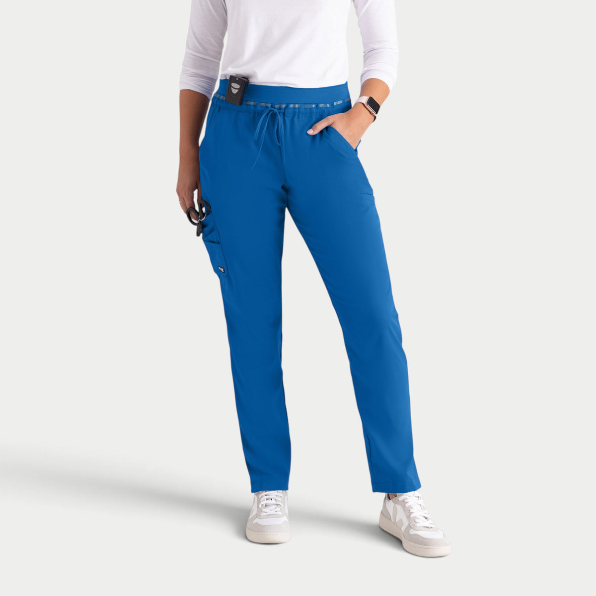 Serena 7-Pocket Mid-Rise Tapered Leg Pant | GRSP526