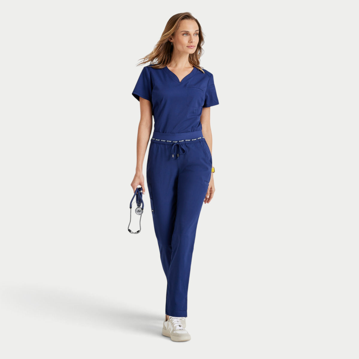 Serena 7-Pocket Mid-Rise Tapered Leg Pant | GRSP526