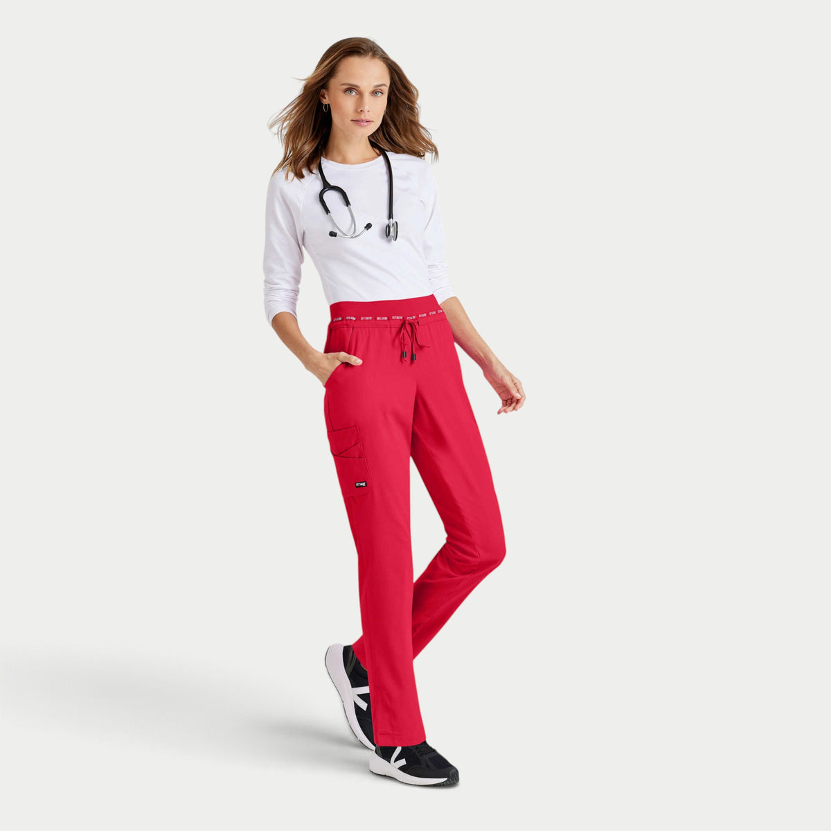 Serena 7-Pocket Mid-Rise Tapered Leg Pant | GRSP526