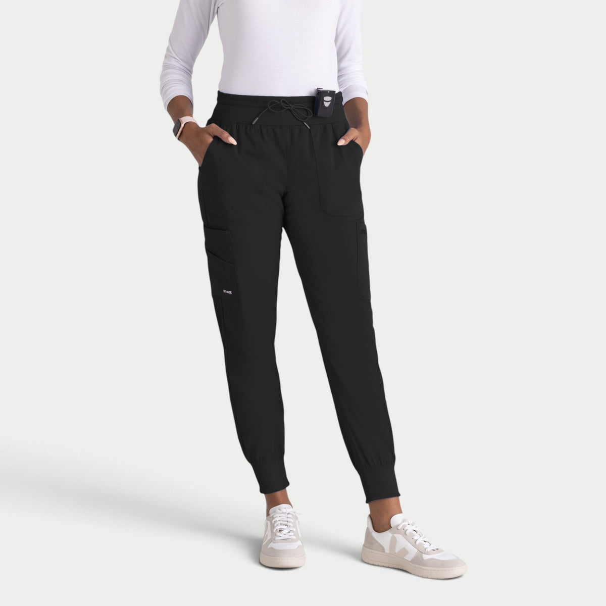 Carly 7-Pocket Mid-Rise Jogger Pant | GRSP527