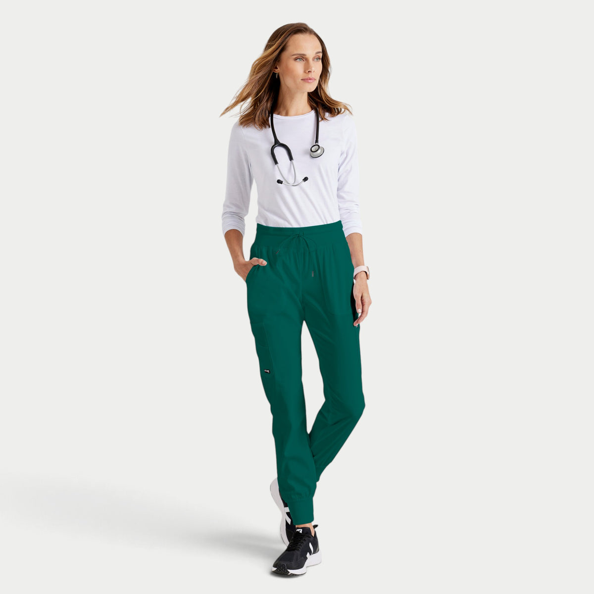 Carly 7-Pocket Mid-Rise Jogger Pant | GRSP527