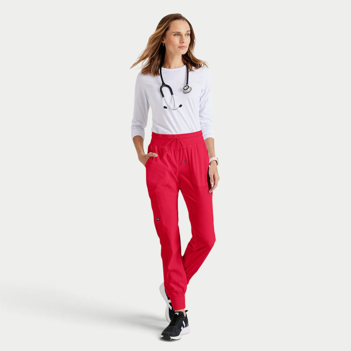 Carly 7-Pocket Mid-Rise Jogger Pant | GRSP527