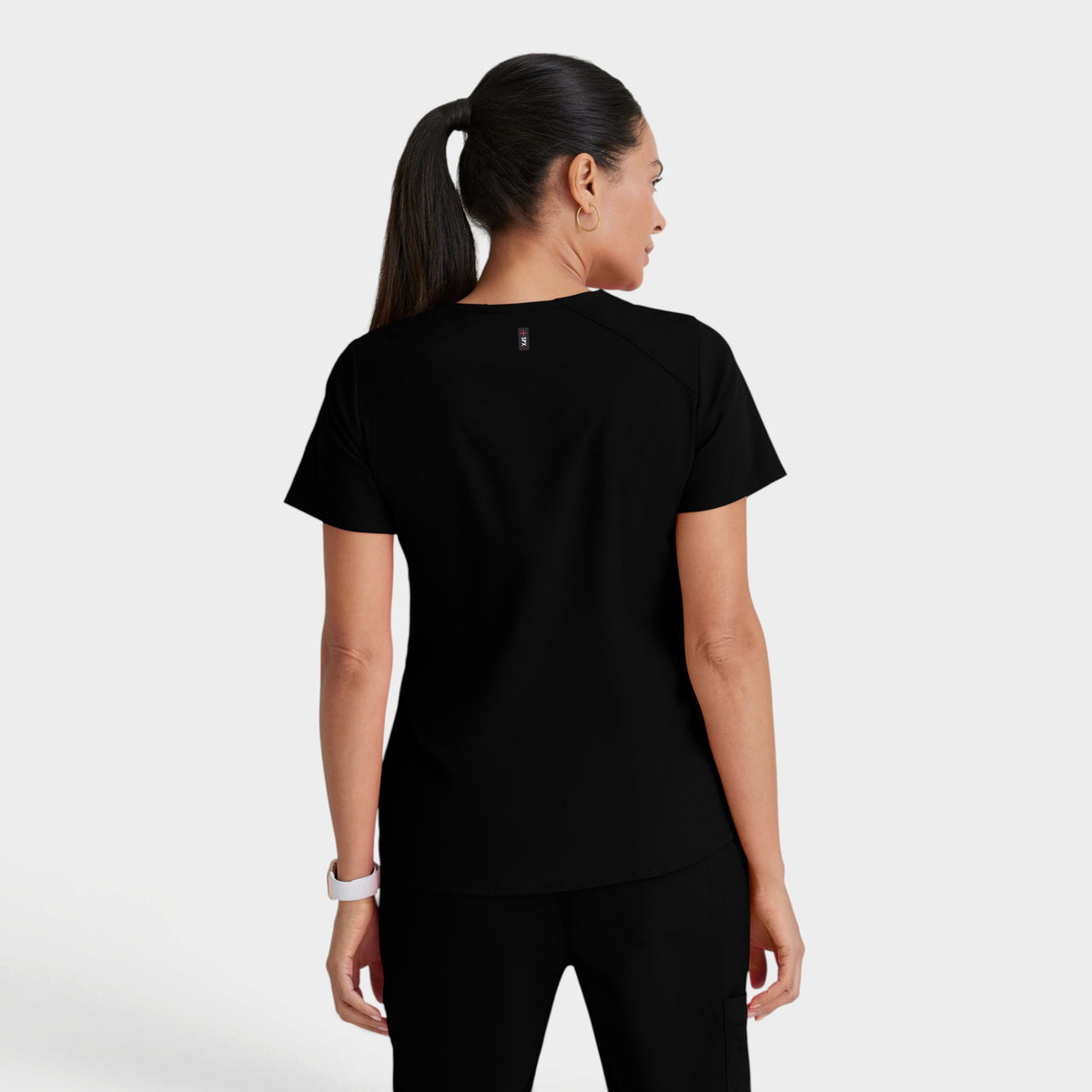 Emma 4-Pocket V-Neck Scrub Top | GRST011