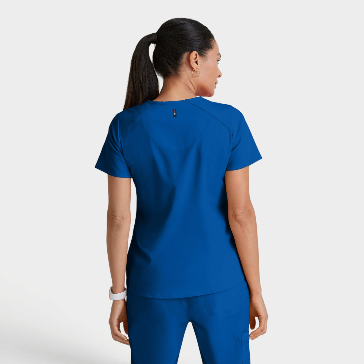 Emma 4-Pocket V-Neck Scrub Top | GRST011