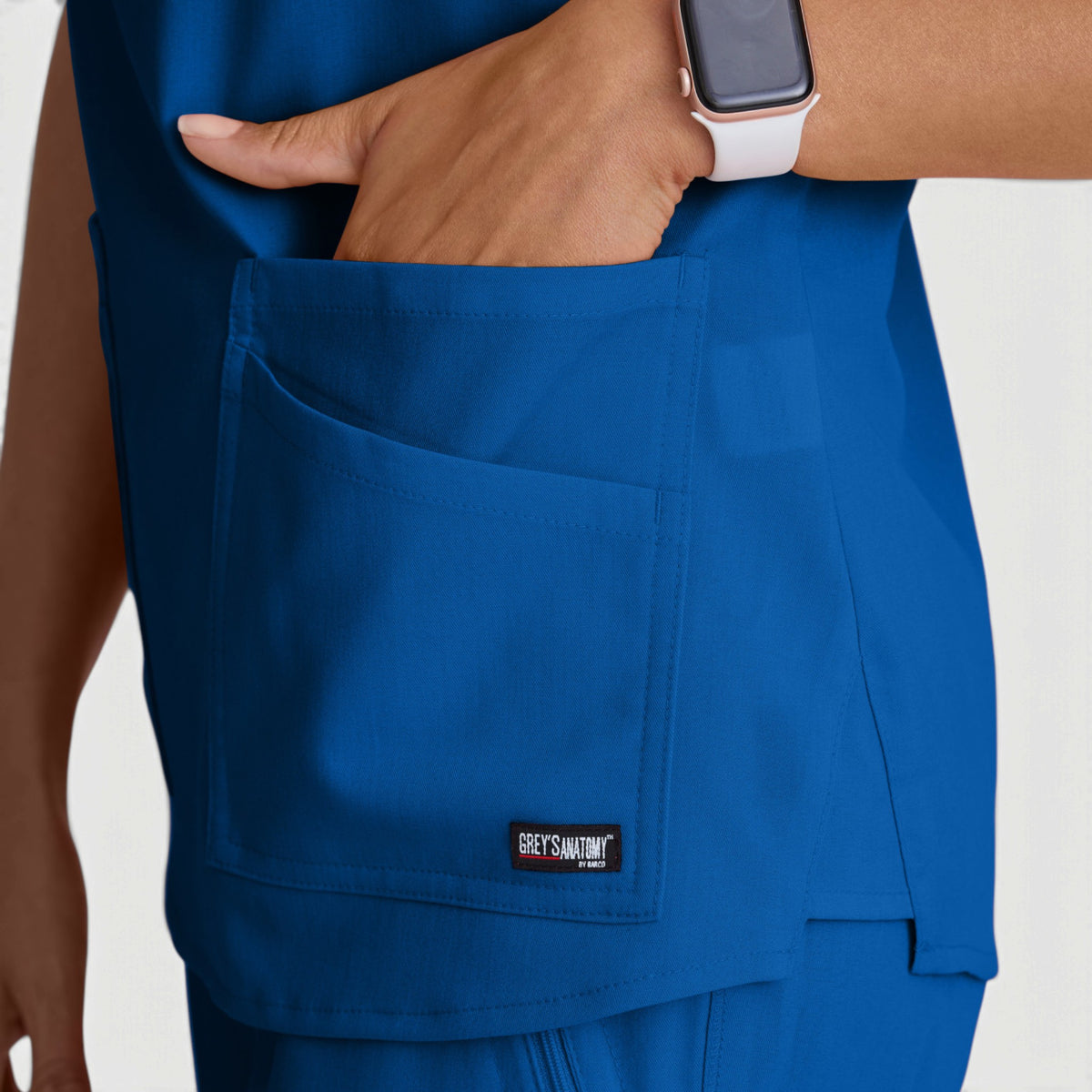 Emma 4-Pocket V-Neck Scrub Top | GRST011