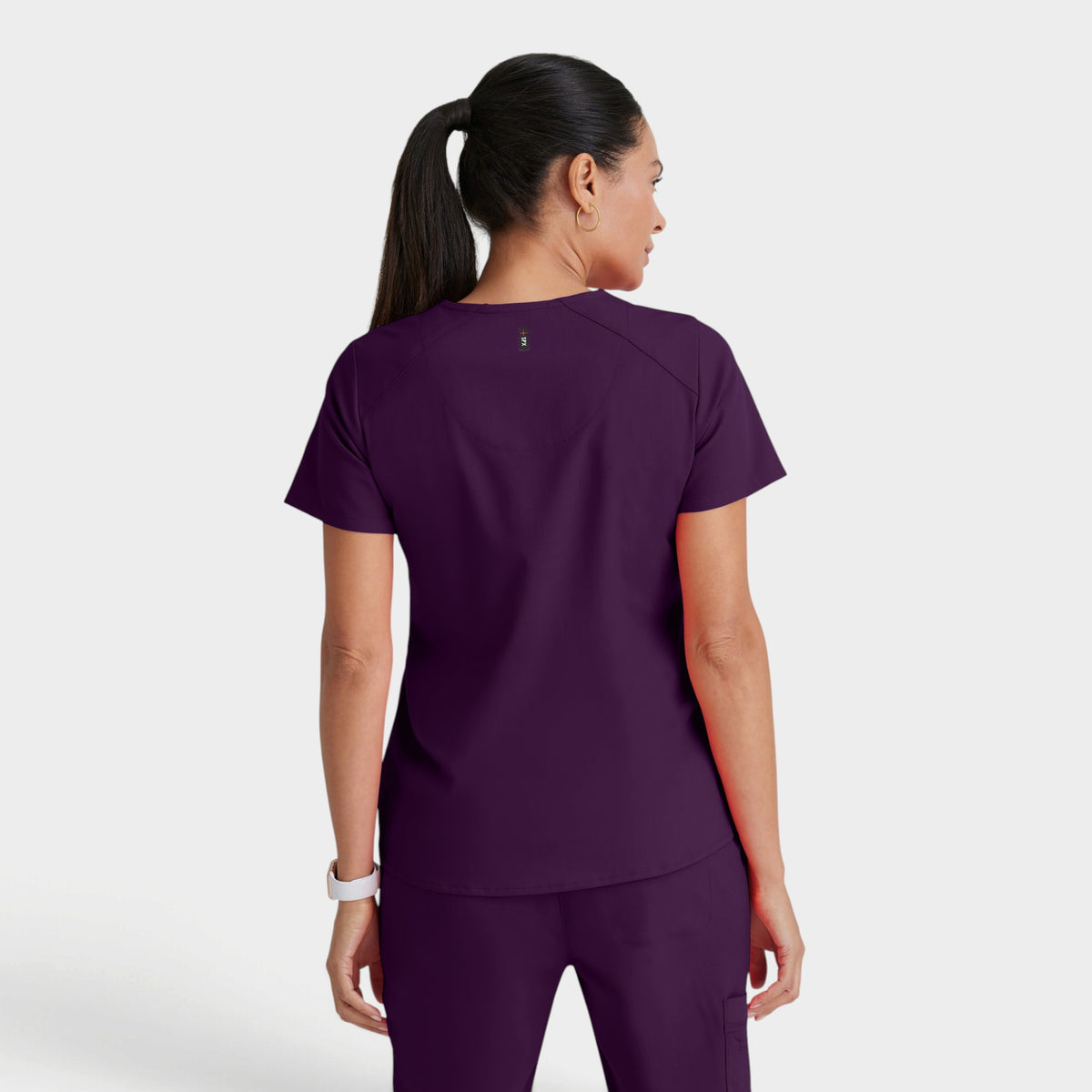 Emma 4-Pocket V-Neck Scrub Top | GRST011