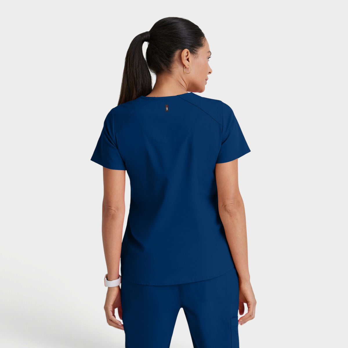 Emma 4-Pocket V-Neck Scrub Top | GRST011