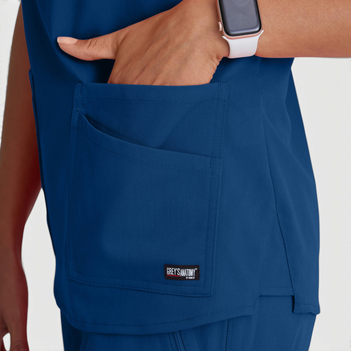 Emma 4-Pocket V-Neck Scrub Top | GRST011