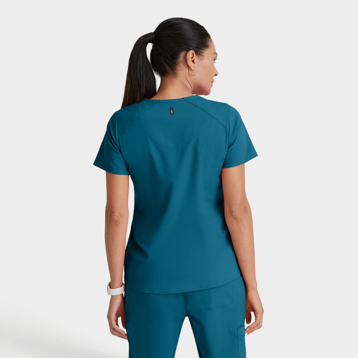 Emma 4-Pocket V-Neck Scrub Top | GRST011