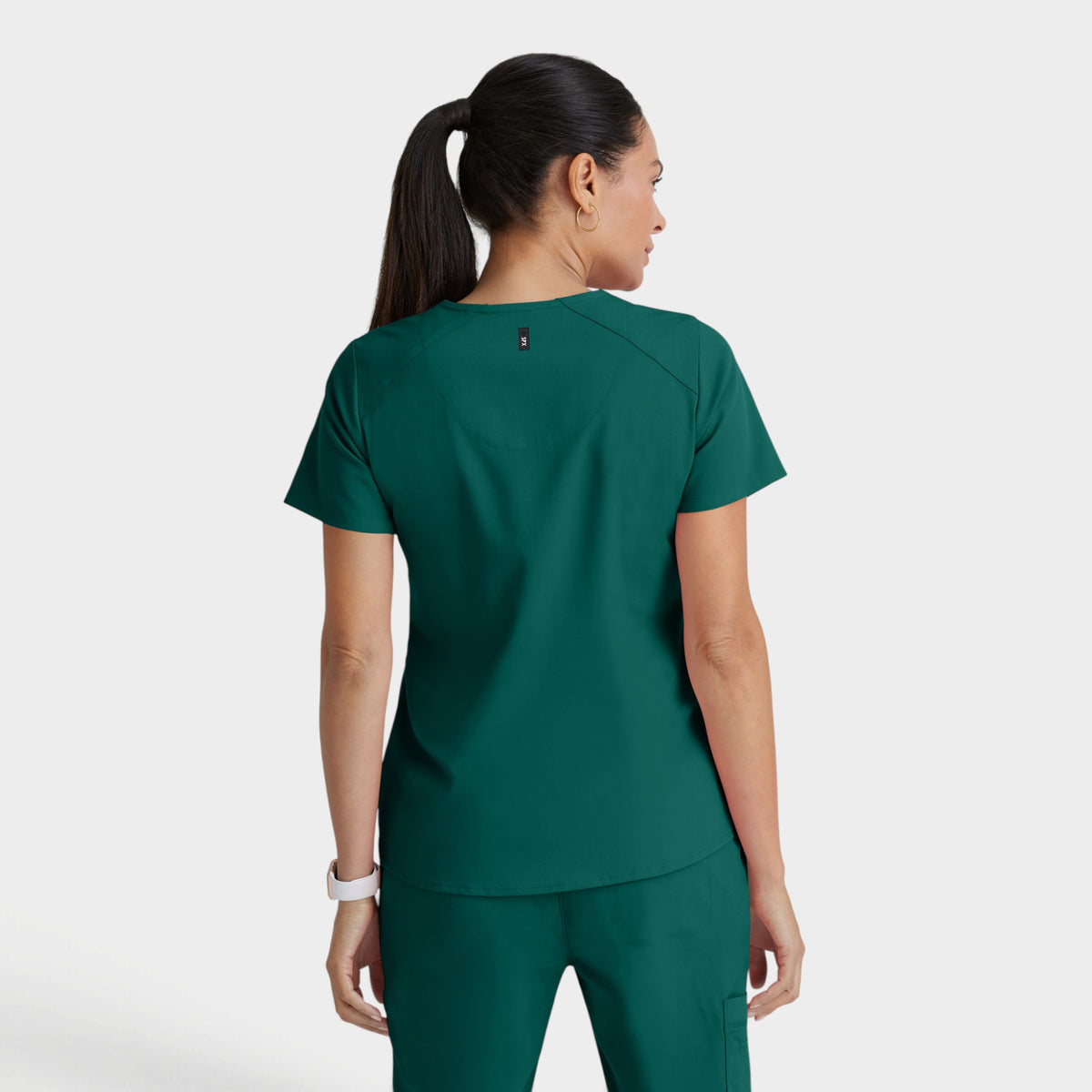 Emma 4-Pocket V-Neck Scrub Top | GRST011