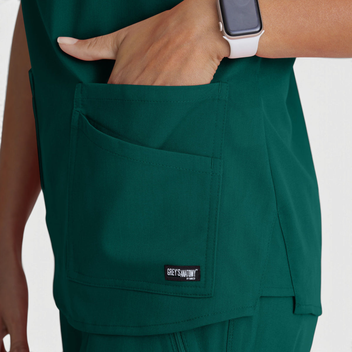 Emma 4-Pocket V-Neck Scrub Top | GRST011